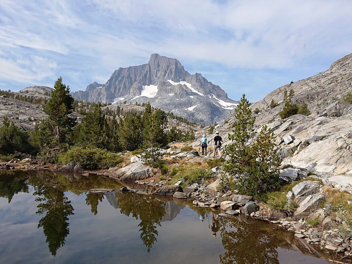 Banner Peak from Thousand Island Lake