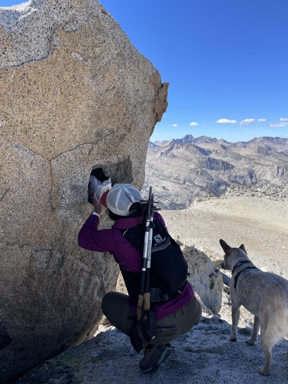 The Vagabond register is hidden in a hueco!