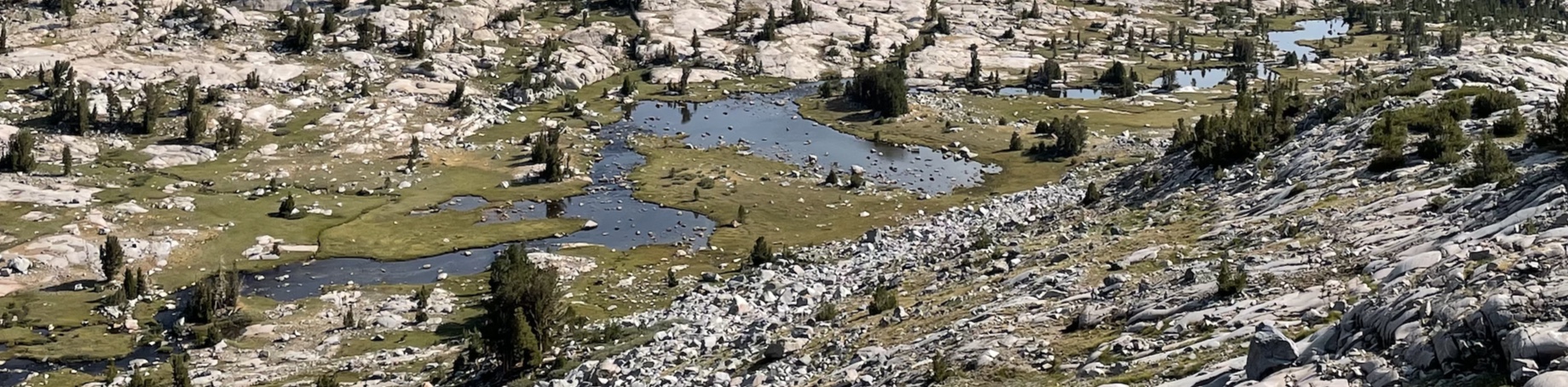 Rush Creek from above